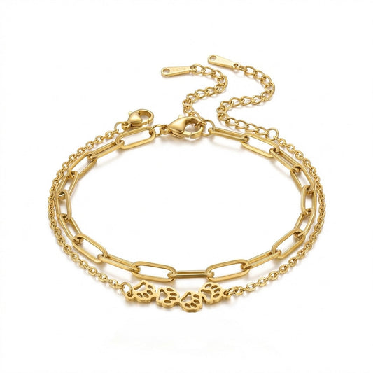 Linked Paws Bracelet