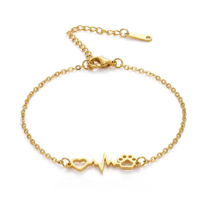 Lifeline Heart Bracelet